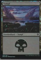 TCG Magic The Gathering MTG DMU 269 FOIL Sumpf (V.2) LAND