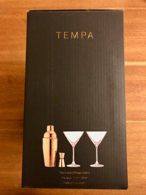 Elettrodomestici da cucina: NEU: Tempa Aurora 4 Piece Cocktail Set Gold – Nuovo e nell'imballaggio originale da Rhäzüns venduto da duudii 2