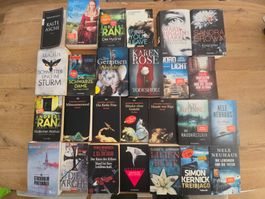 Bücherpaket – 26 Krimis & Thriller