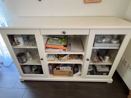 Sideboard IKEA Hemnes weiss 145x48x88 cm gebrauchter Zustand