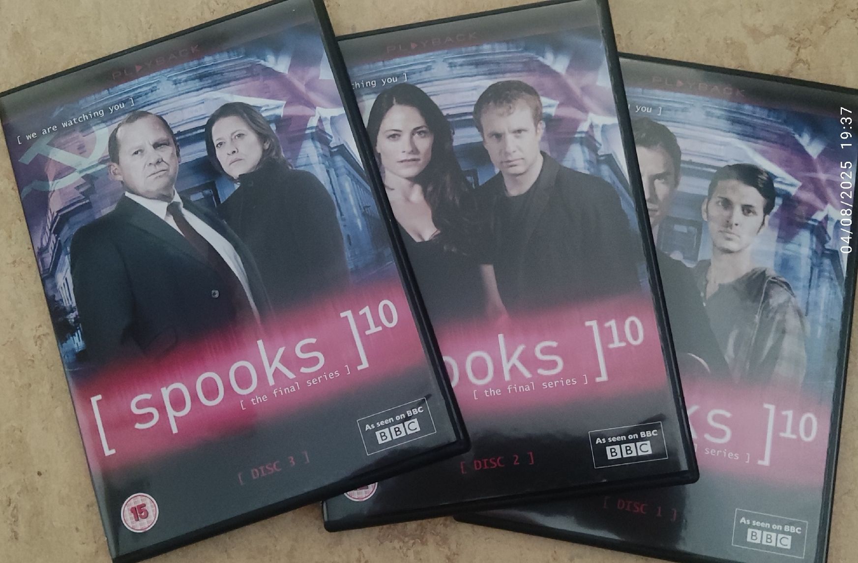 Alle DVDs: Spooks - Series 10 – Gebraucht aus Basel von Alacant 2