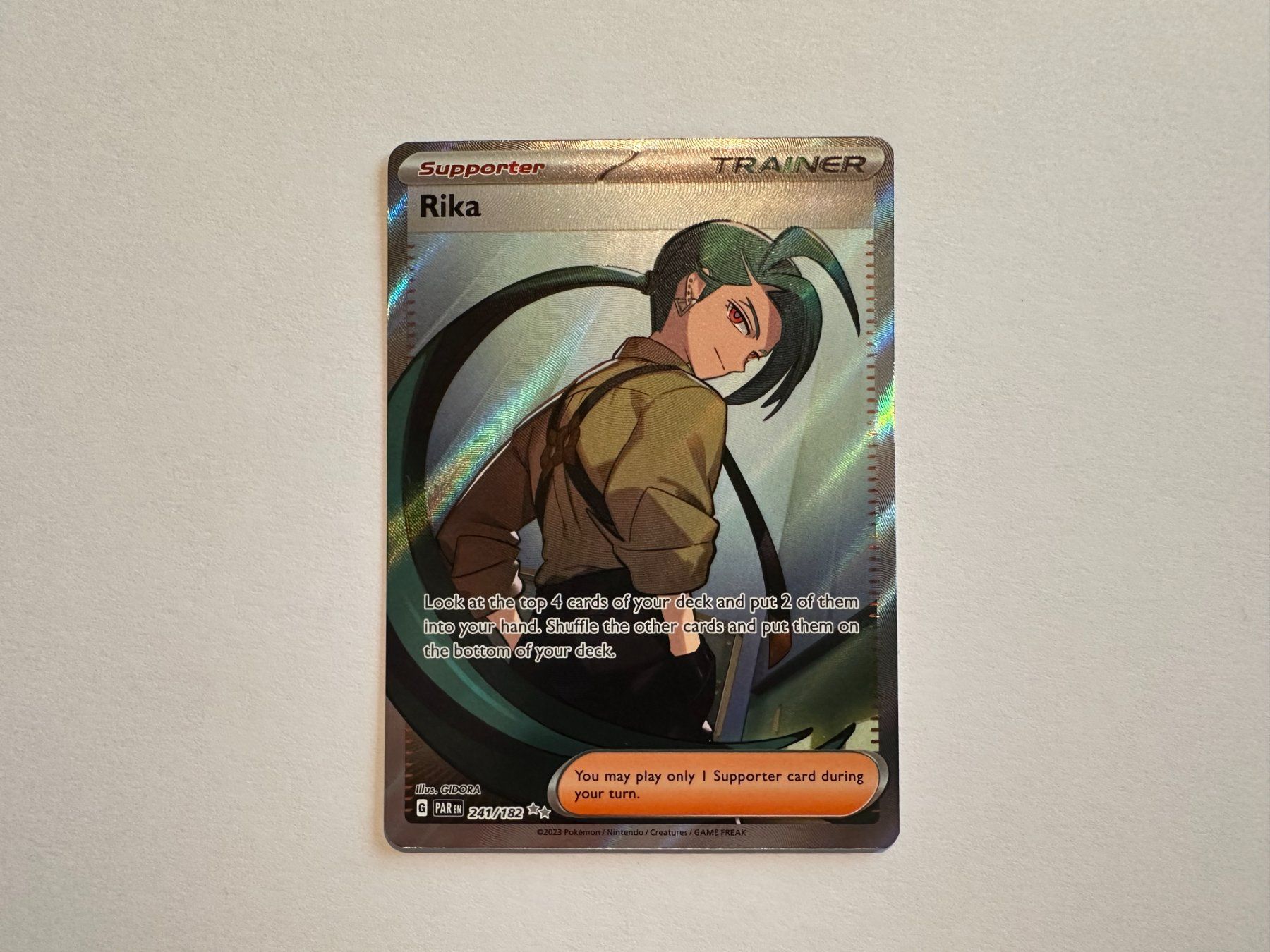 Pokémon Carte collezionabili: Trainer Rika Paradox Rift EN – Nuovo (secondo la descrizione) da Hagendorn venduto da Pokecollectorch 1
