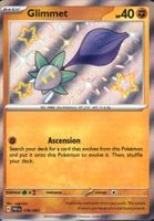 Pokémon – Glimmet 🇺🇸 - PAF-179 - Paldean Fates