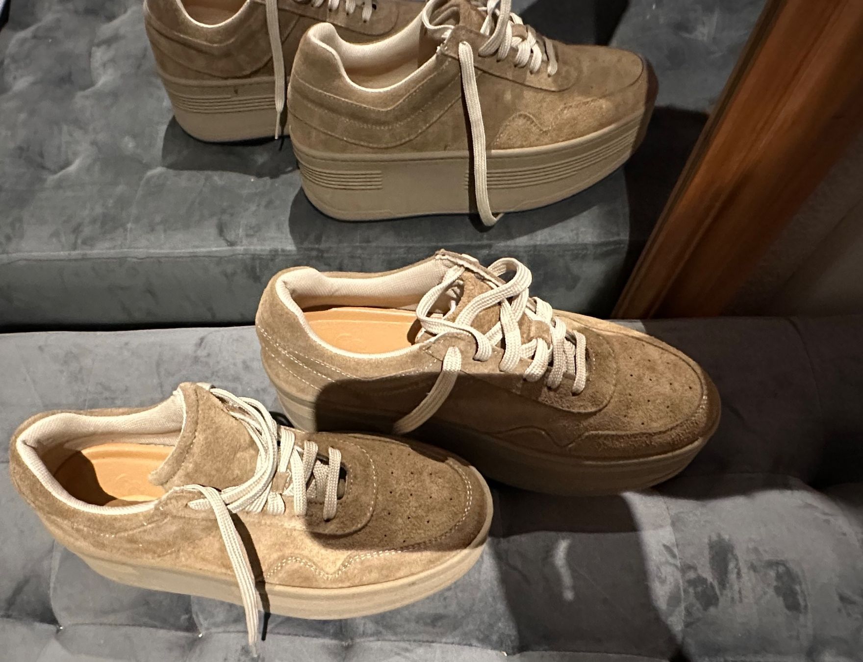Damenschuhe: Trendy Damen Sneaker Herbst Miele – Neu und originalverpackt aus Rutschwil - Bänk von Rahel6