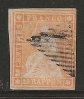 1854 : Strubel Nr. 25B : KP 280.--
