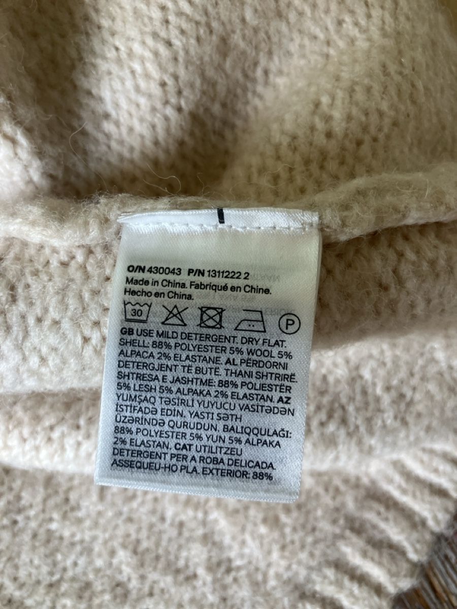 H&M Maglioni & Felpe: H&M Winter Pullover, Beige, Grösse M, Top Zustand! – Usato da Muralto venduto da jac_hkz5 2