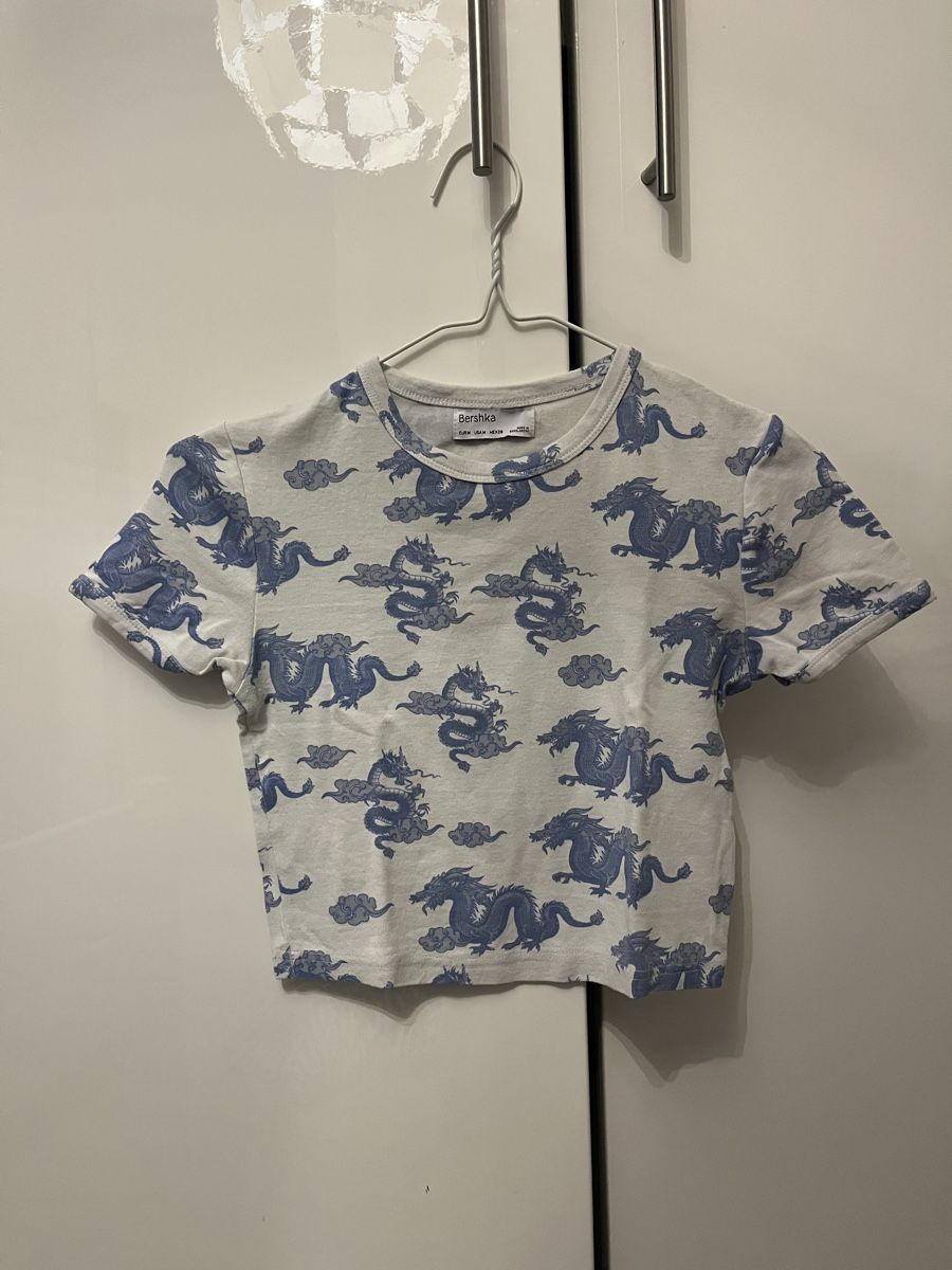 Bershka Top: Petit top d'été taille S Bershka en coton – Nuovo (secondo la descrizione) da Aigle venduto da sow_m7gm 3