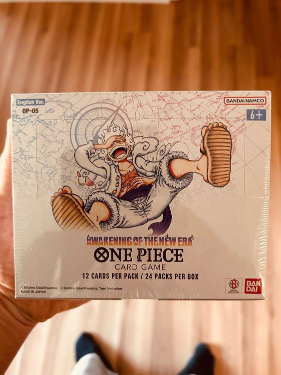 One Piece OP-05 Awakening of the New Era Booster Box Neu&OVP (Neu ...