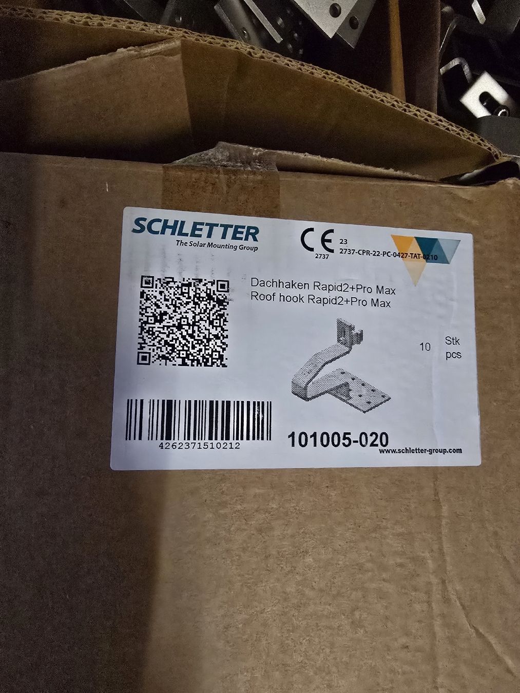 Schletter Dachhaken Rapid2+Pro Max NEU 54 Stück (Neu und ...