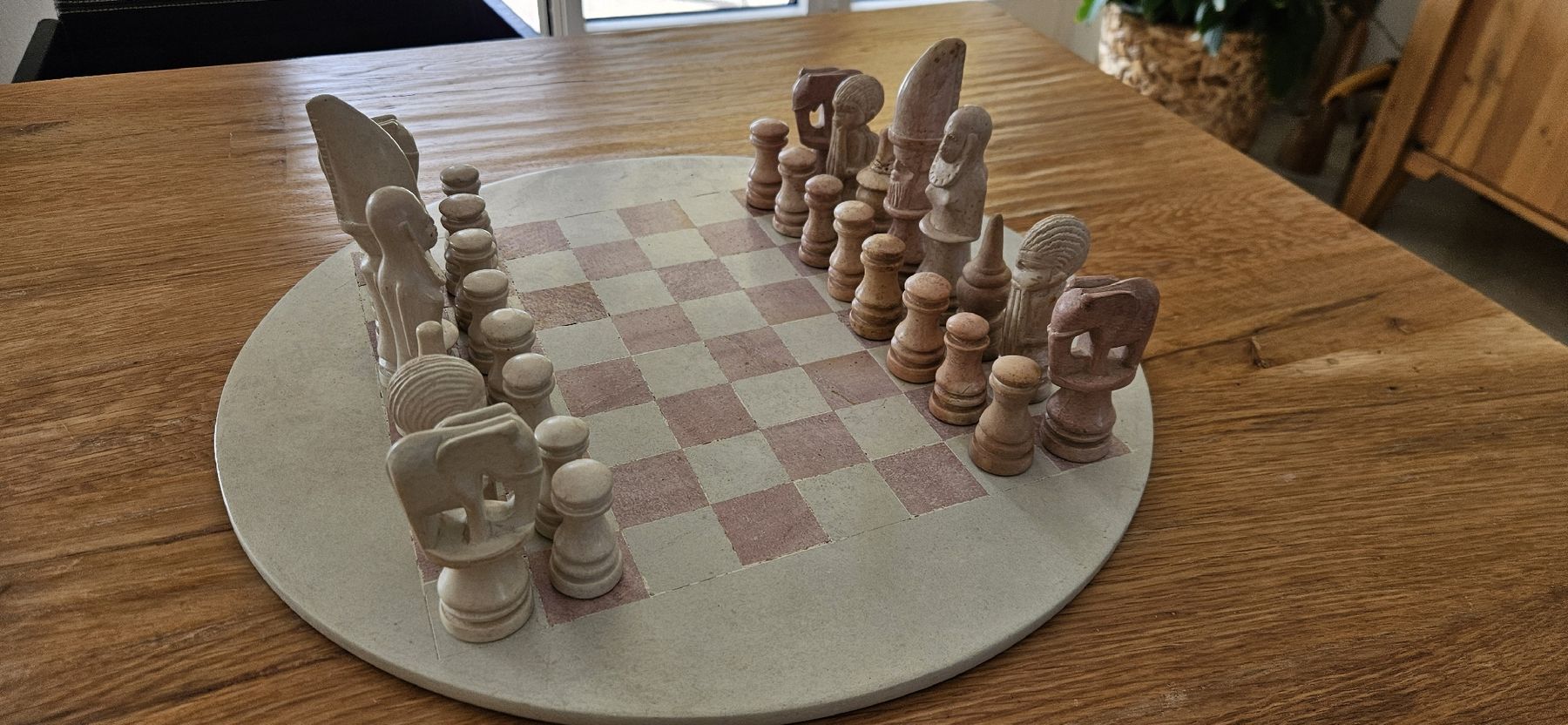 Giochi: Schachspiel antik Stein – Usato da Bergdietikon venduto da Giacomoboromo 7