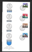 4 FDC Pro Patria 1979 Serie Einzelmarken ET Bern 25.5.1979
