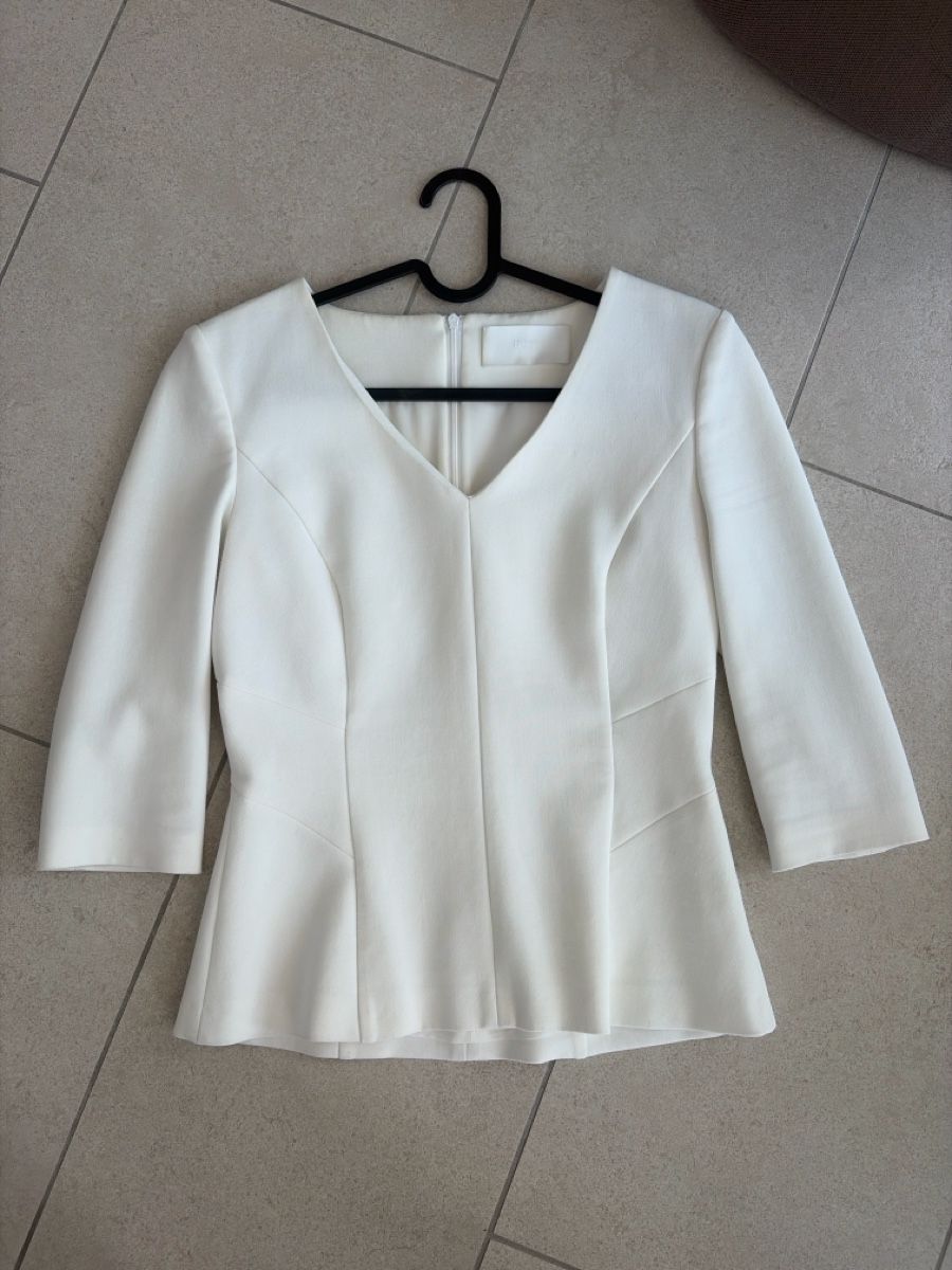 Hugo Boss Top: Hugo Boss Peplum Oberteil Weiss Gr. 36 Business Elegant – Nuovo (secondo la descrizione) da Wallisellen venduto da Lan_82sz