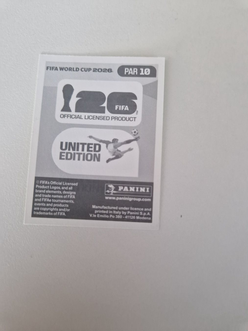 Panini Carte collezionabili: Panini Sticker PAR10 – Nuovo (secondo la descrizione) da Stüsslingen venduto da white_angel86 1