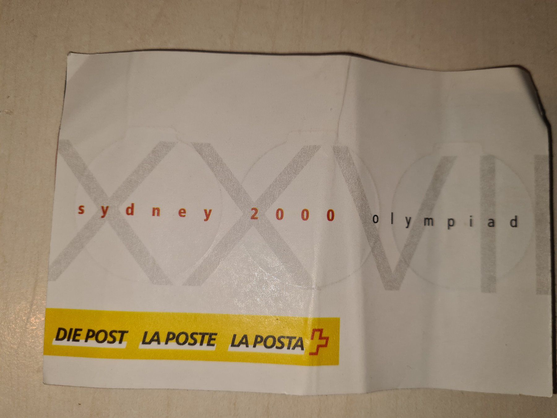 Tutti i francobolli: Carnets Couleur multicolore, Jeux Olympiques Sydney 2000 – Usato da Nyon venduto da gss_7jsq 1