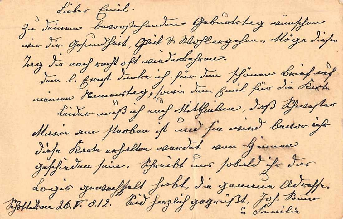 Tutti i francobolli: uralte Postkarte mit Stempel RÄTERSCHEN 27.4.1912 – Usato da Lufingen venduto da Rac0 1