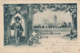 Zürich - Landesmuseum + 1899