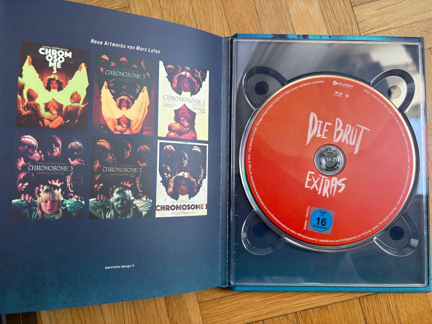 Die Brut The Brood Mediabook 4K UHD + Bluray (Gebraucht)