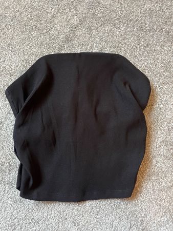 Schwarzes Top H&M, Tube Top Grösse S