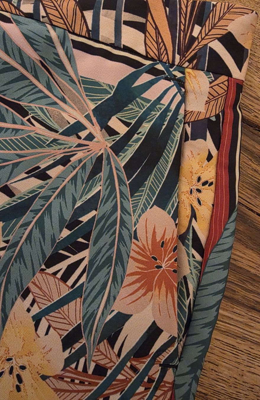 Zara Pantaloni: Sommerliche Zara Hose Tropical print – Nuovo (secondo la descrizione) da Basel venduto da sci_67ms 6