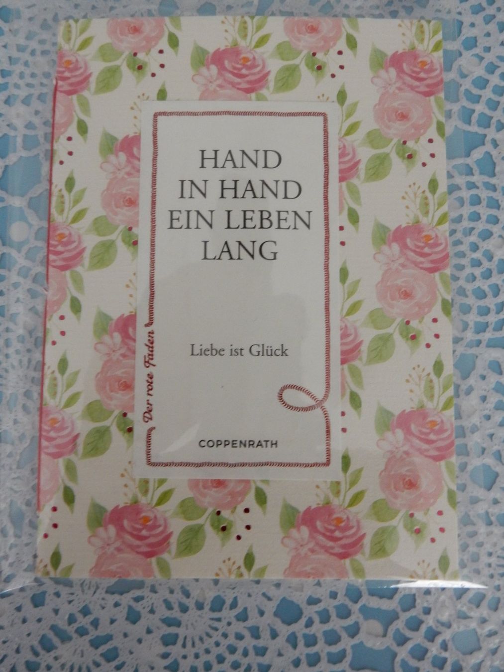 Libri: Geschenkbuch "Hand in Hand ein Leben lang" Coppenrath – Nuovo e nell'imballaggio originale da Jona venduto da JOberg_25 6