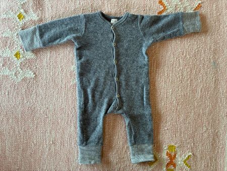 Hessnatur Wolle Frotte Strampler