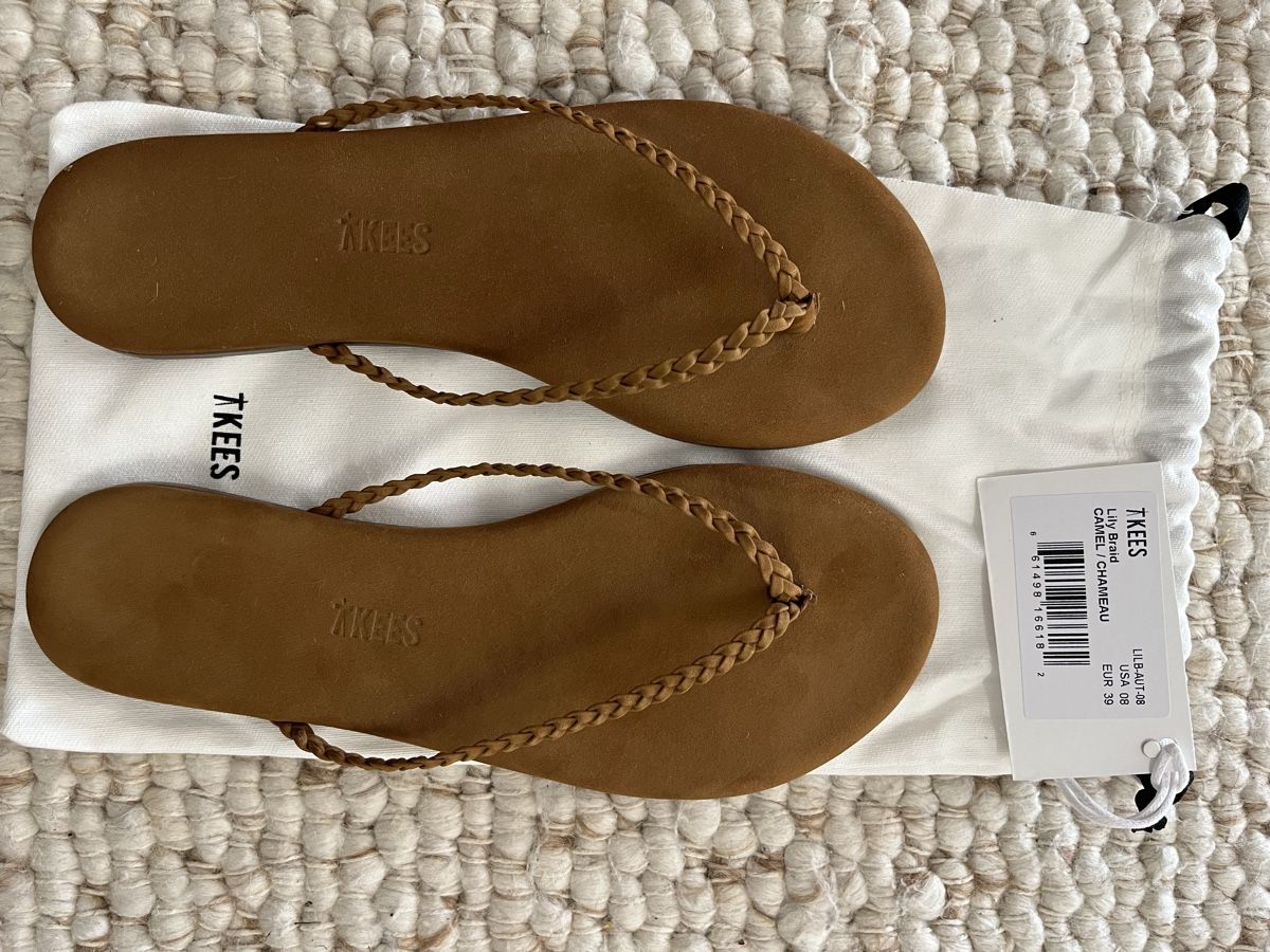 Scarpe da uomo: TKEES Flip Flop (Achtung: Grösse 39, jedoch eine 38! – Nuovo e nell'imballaggio originale da Horgen venduto da momo9_ 2
