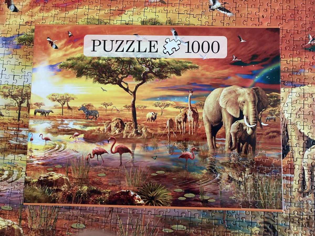 Puzzles: Puzzle Savanne 1000 Teile – Neu (gemäss Beschreibung) aus Steffisburg von sunflower2302 1