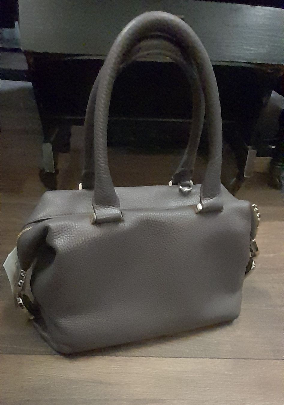 Aigner Borse da donna: AIGNER HANDTASCHE GRAU LEDER NEUW – Nuovo (secondo la descrizione) da Büron venduto da Coerner 3