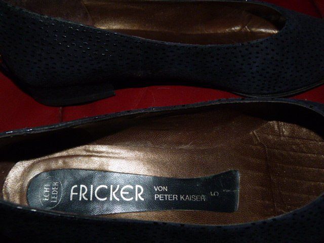 Kaiser Damenschuhe: Peter Kaiser Ballerinas, Gr. 5, dunkelblau – Gebraucht aus Nunningen von Fashion-Ave51 3