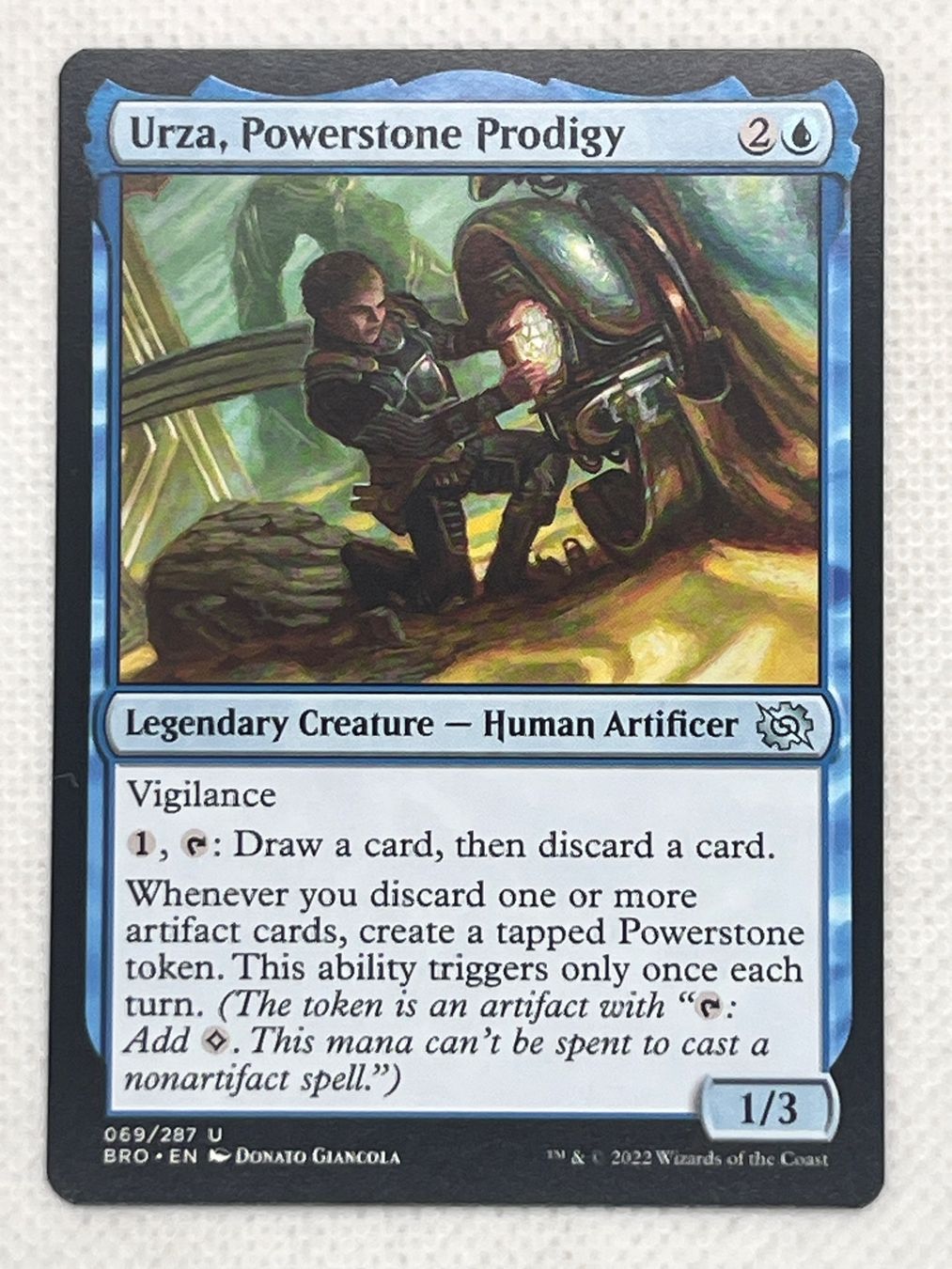 Magic The Gathering Carte collezionabili: Urza, Powerstone Prodigy - MTG - Neu! – Usato da Hinterkappelen venduto da Kim1992