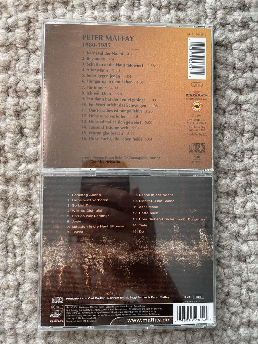 CD: 2x Peter Maffay  – Nuovo (secondo la descrizione) da Reinach AG venduto da trigger7811 1