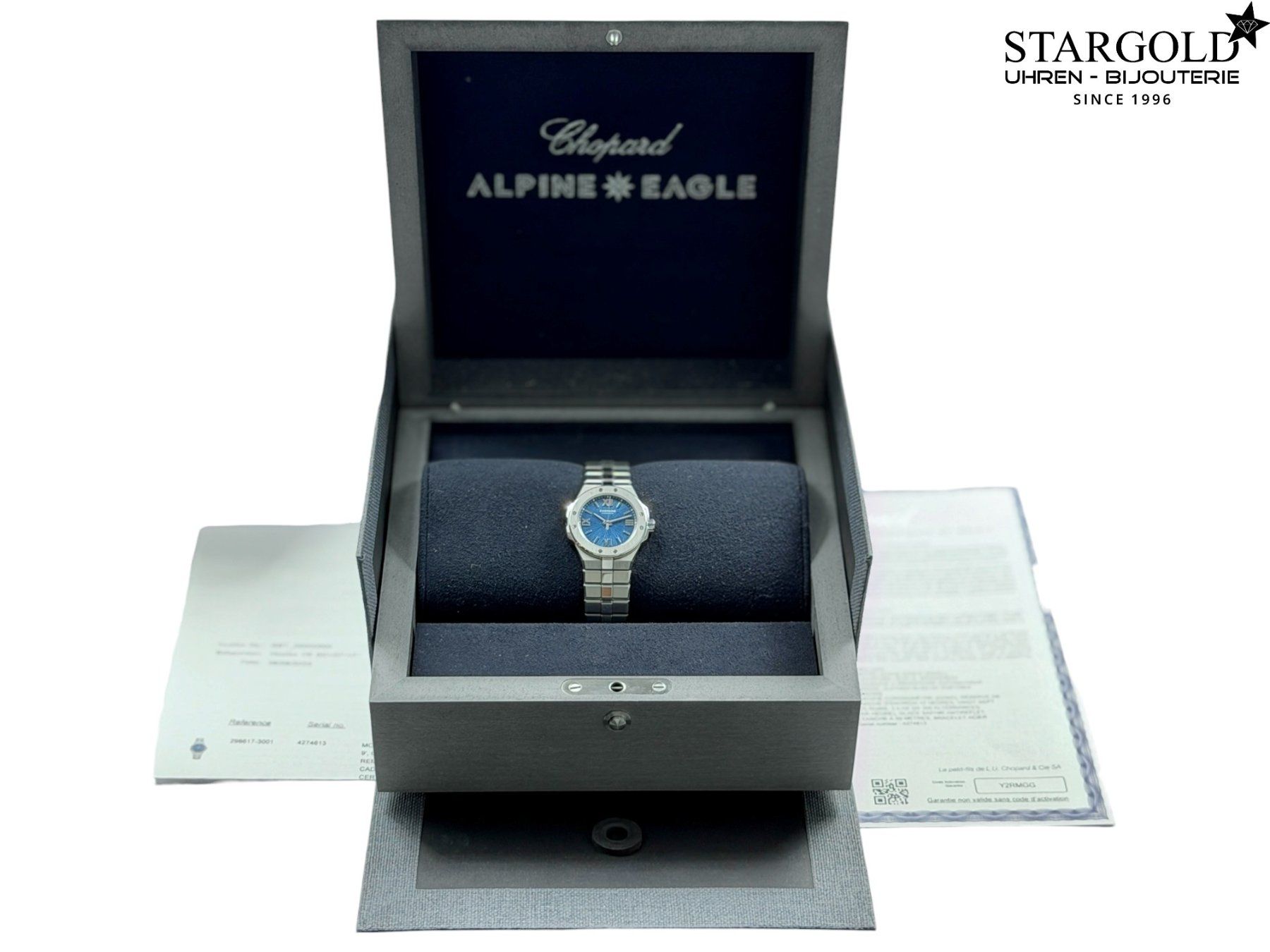 Chopard Uhren: Chopard Alpine Eagle - 298617-3001 – Gebraucht aus Zürich von Stargold-Uhren 1