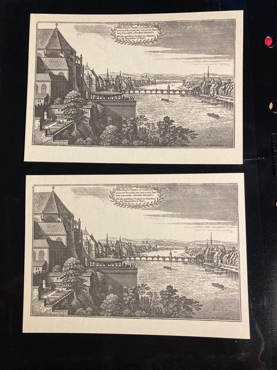 Schweiz 1983 Bildpostkarten Trembal postfrisch 1.Tagsstempel 2