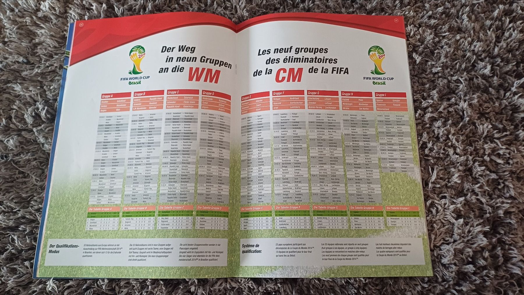 Riviste & Magazine: Matchprogramm Schweiz-Deutschland 2012 in Basel – Usato da Uznach venduto da DeNois 1