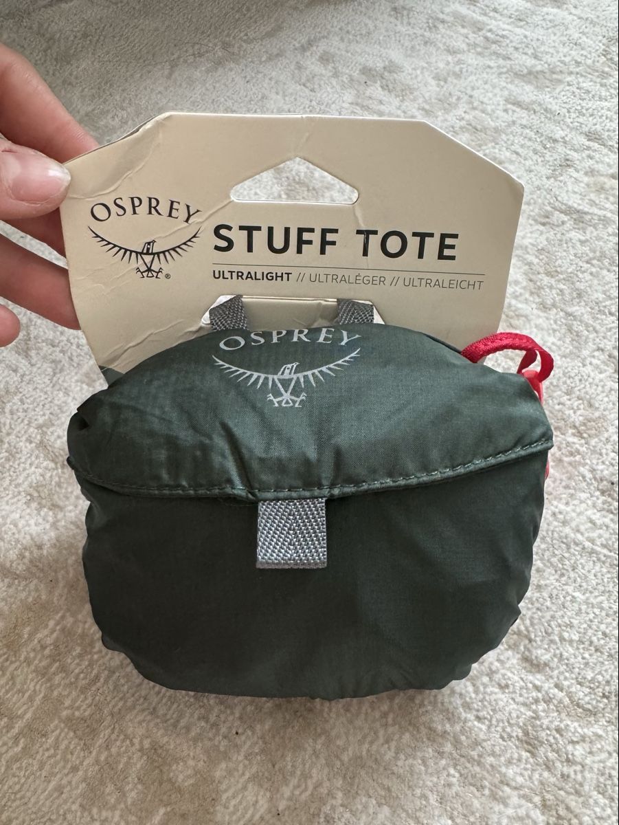 Osprey Borse: Osprey Stuff Tote Ultralight green 18L new – Nuovo e nell'imballaggio originale da Zürich venduto da di_archive