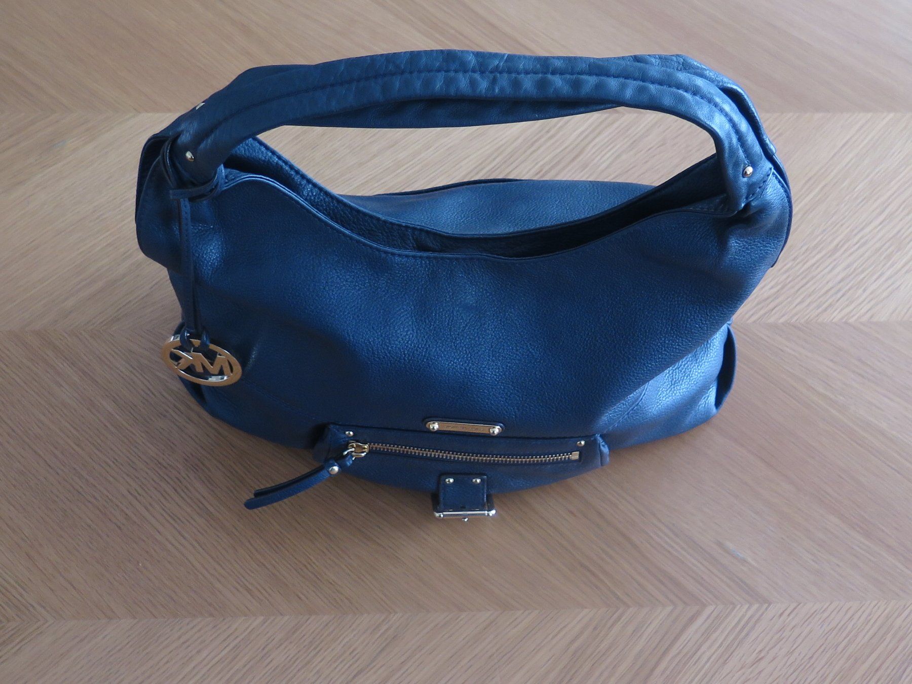 Michael Kors Borse da donna: Michael Kors Handtasche, Leder, Dunkelblau – Usato da Basel venduto da Deko1 4