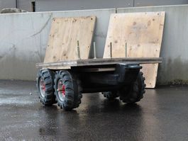 selbstgebauter Pritschenanhänger zu Rolly toys