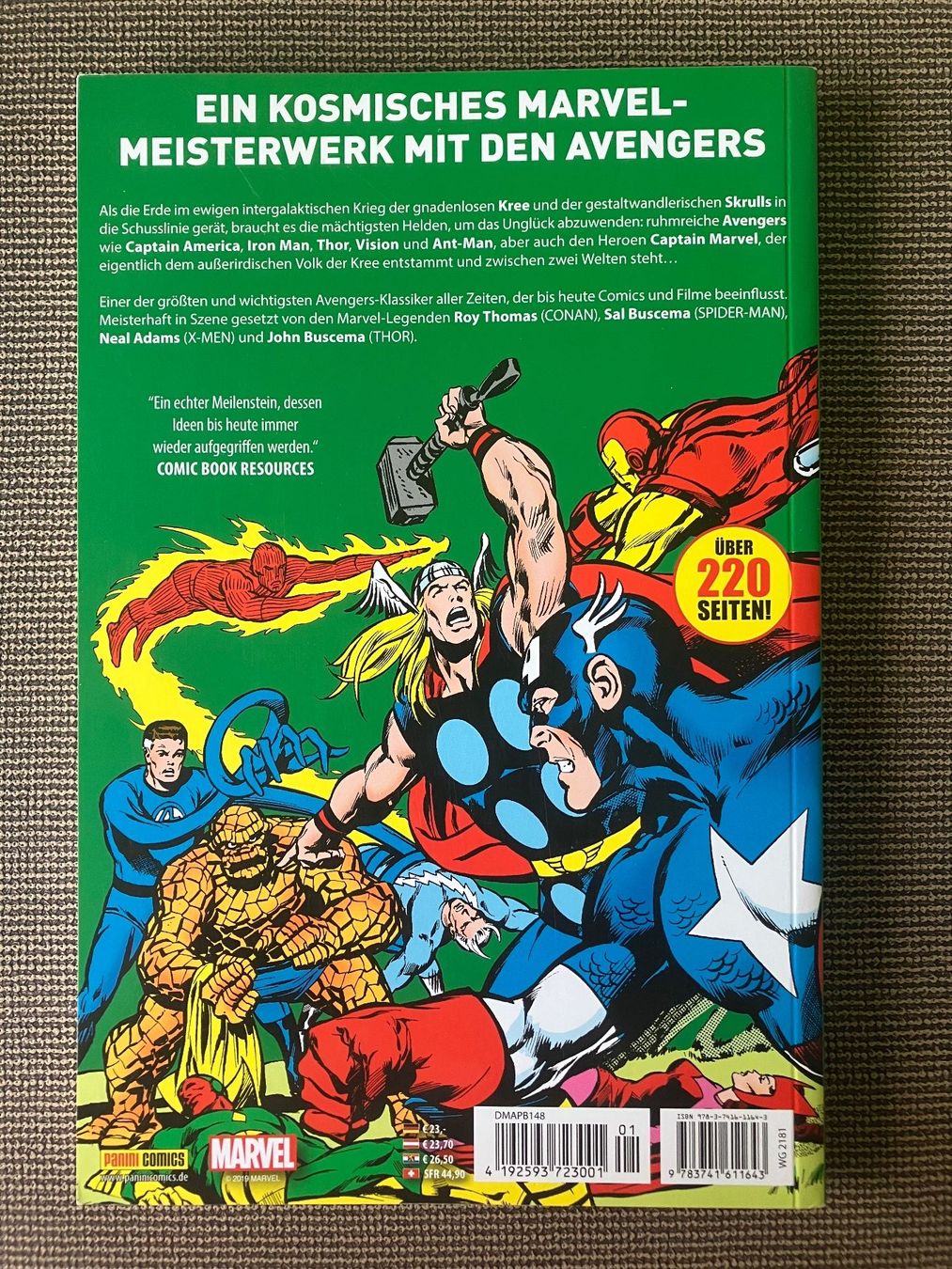 Fumetti: Avengers: Der Kree/Skrull-Krieg – Nuovo (secondo la descrizione) da St. Gallen venduto da ti_7knv 1