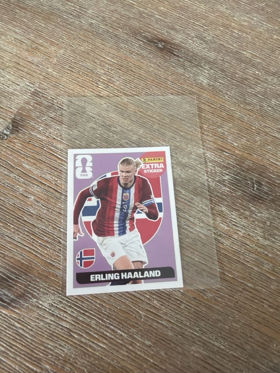 Panini Sammelbilder & Trading cards: Erling Haaland Extra Sticker 2026 Panini – Neu (gemäss Beschreibung) aus Aeschi b. Spiez von Spatzumuus1