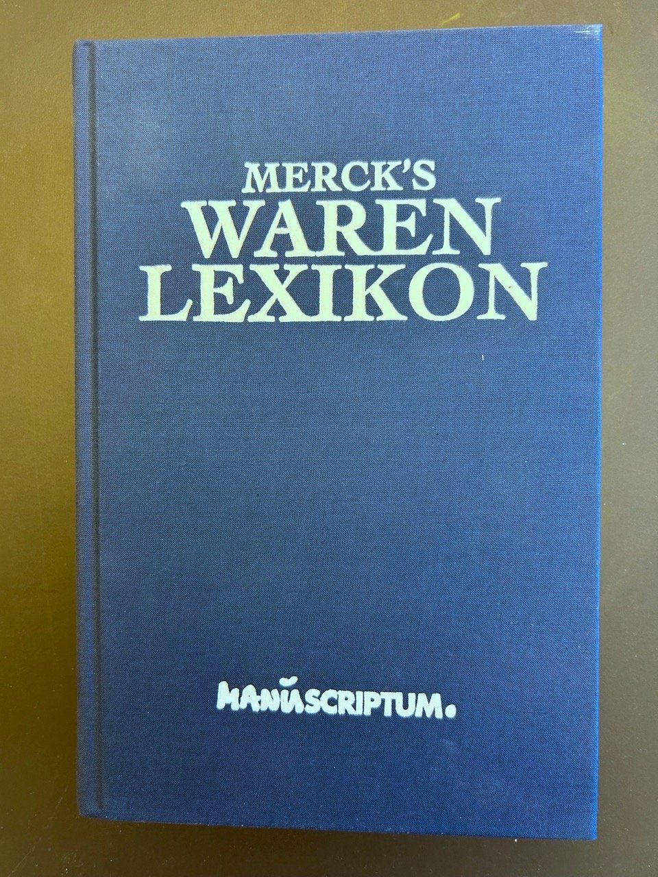 Libri: Merck's Warenlexikon – Usato da Zürich venduto da chrigolo1