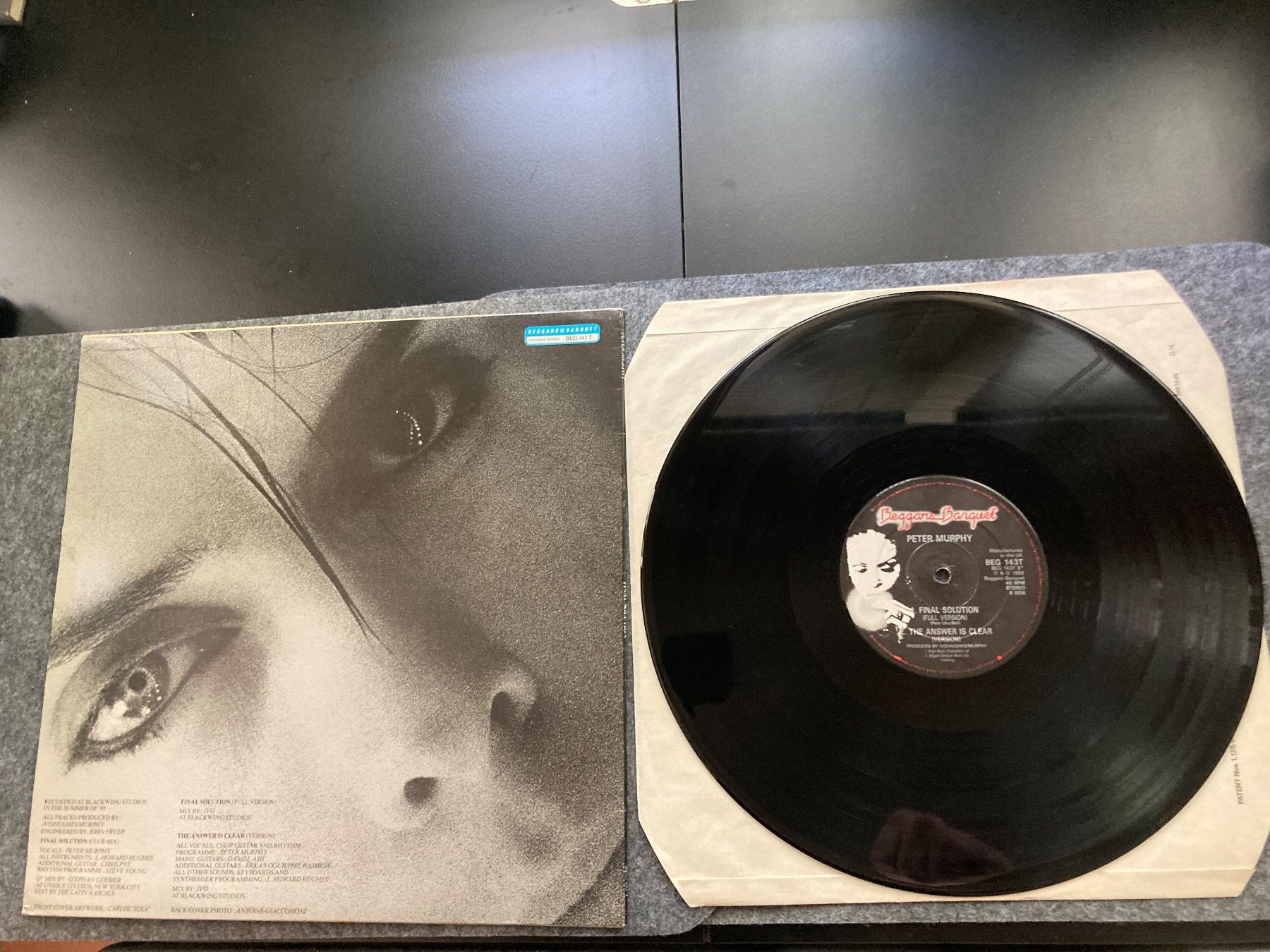 Schallplatten: Peter Murphy - Final Solution (12") – Gebraucht aus Fribourg von Karushi 1