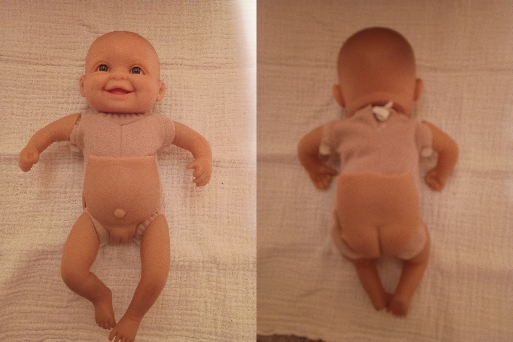 Reborn Bambole: Kleine Reborn Puppe - Mädchen -, ca. 23 cm – Usato da Buchs AG venduto da ReaNaTsch 6