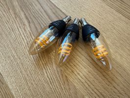 Hue E14 LED-Kerzenlampe, White Ambience Filament (3 Stück)