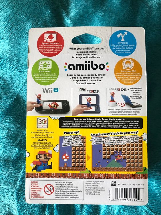 Amiibo Super Mario Bros 30th Anniversary Modern Color Kaufen auf Ricardo
