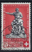 1940 Pro Patria geänderter Sockel Katalog-Nr. B7 gestempelt