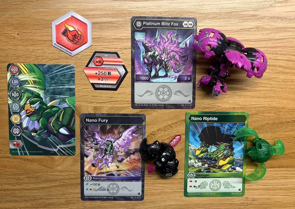 Giochi: Bakugan Platinum Blitz Fox – Usato da Herznach venduto da car_2s97 1