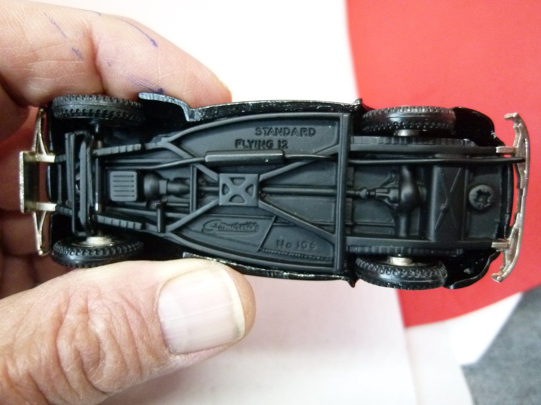 Dinky Toys Modellini d'auto: SOMERVILLE - Standard Flying black -KULT-Modell in roter Box – Nuovo (secondo la descrizione) da Reiden venduto da mondial2 3