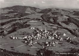 Kurort Mogelsberg, Luftaufnahme, gelaufen 1957