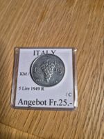 Italien - 5 Lire 1949 - selten!