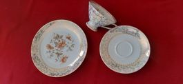 Porzellan Sammler Set Teller + Tasse Mitterteich Bavaria